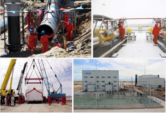 新疆天然气电伴热带防冻工程